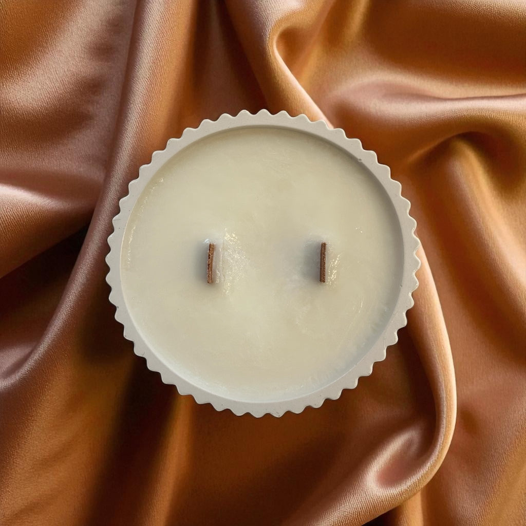 Scandinavian-Style Handmade Candle Bowl - 270g