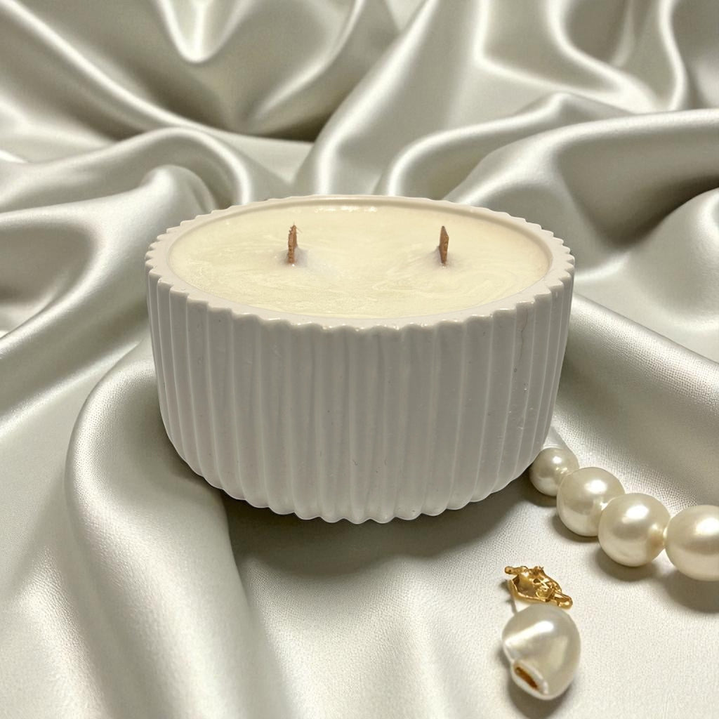 Scandinavian-Style Handmade Candle Bowl - 270g