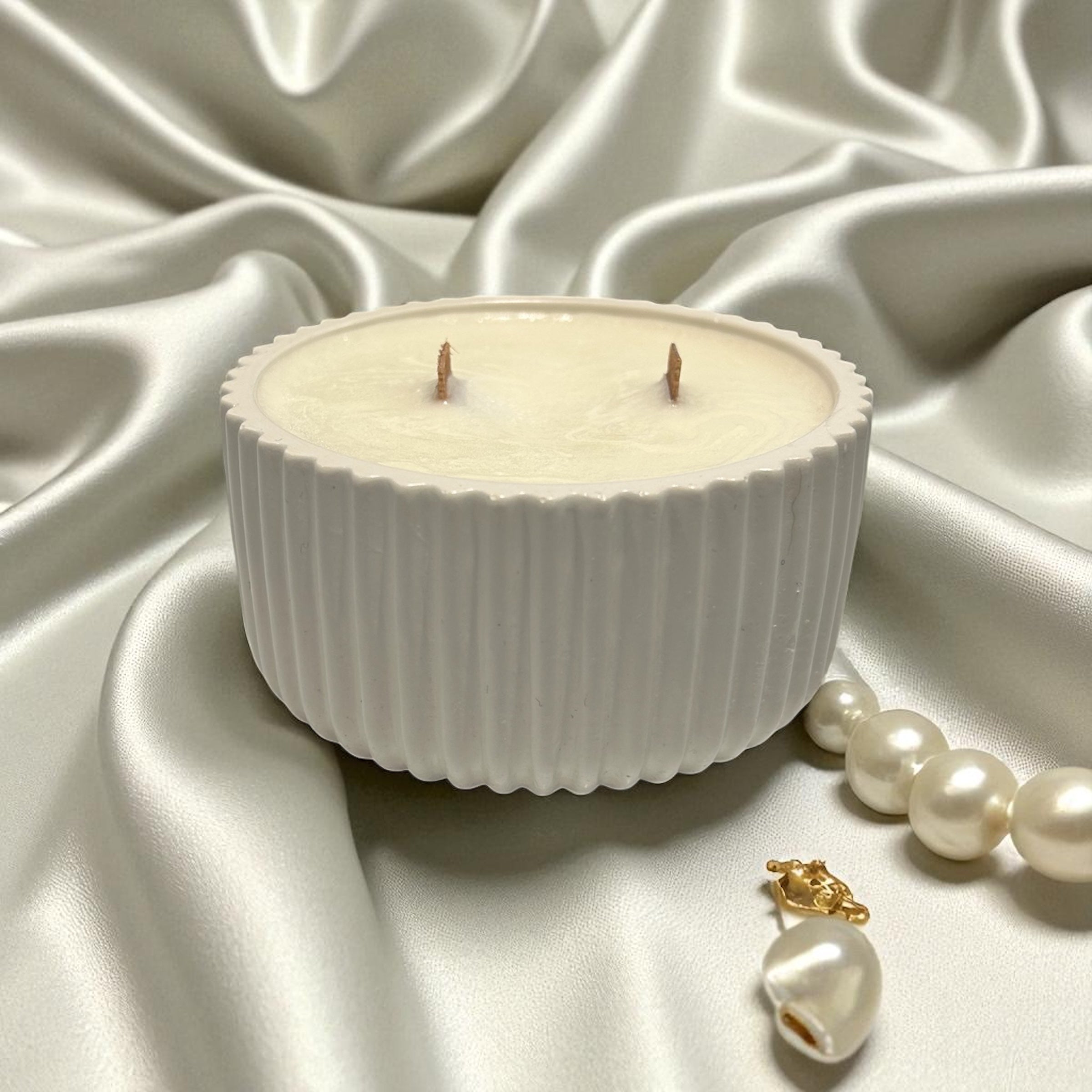 Scandinavian-Style Handmade Candle Bowl - 270g