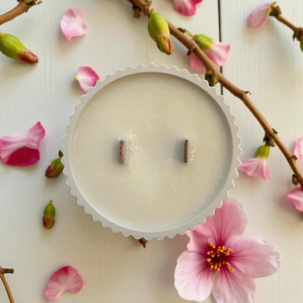 Scandinavian-Style Handmade Candle Bowl - 270g